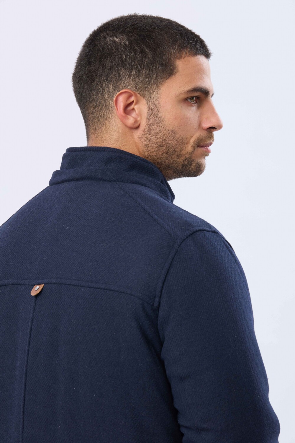 SACO DE PAÑO CON CAPUCHA Azul