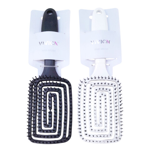 Cepillo curvo de pelo con ventilación 24x8cm (M1821) Cepillo Curvo De Pelo Con Ventilación 24x8cm (m1821)