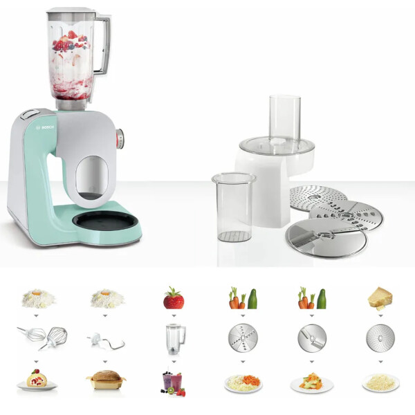 Robot De Cocina Bosch 1000w Mum58020 Planetaria ROBOT DE COCINA BOSCH MUM58020 MENTA