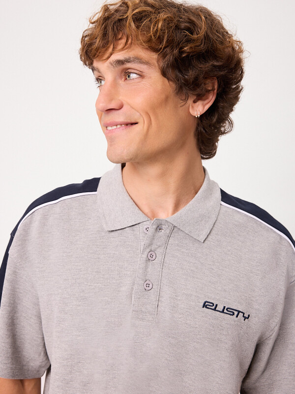 POLO PUNTA RUSTY Gris