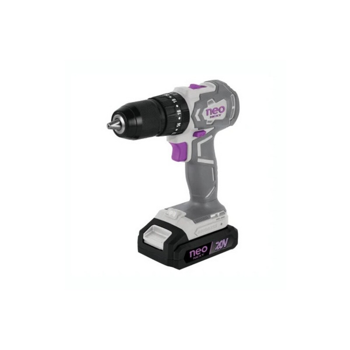 TALADRO PERCUTOR BRUSHLESS 13MM 20V+BAT 2A 