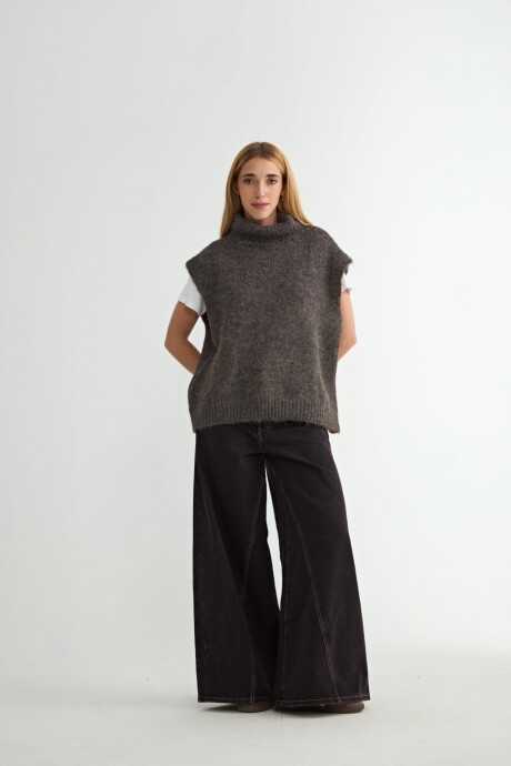 CHALECO SÁNDALO MARRON