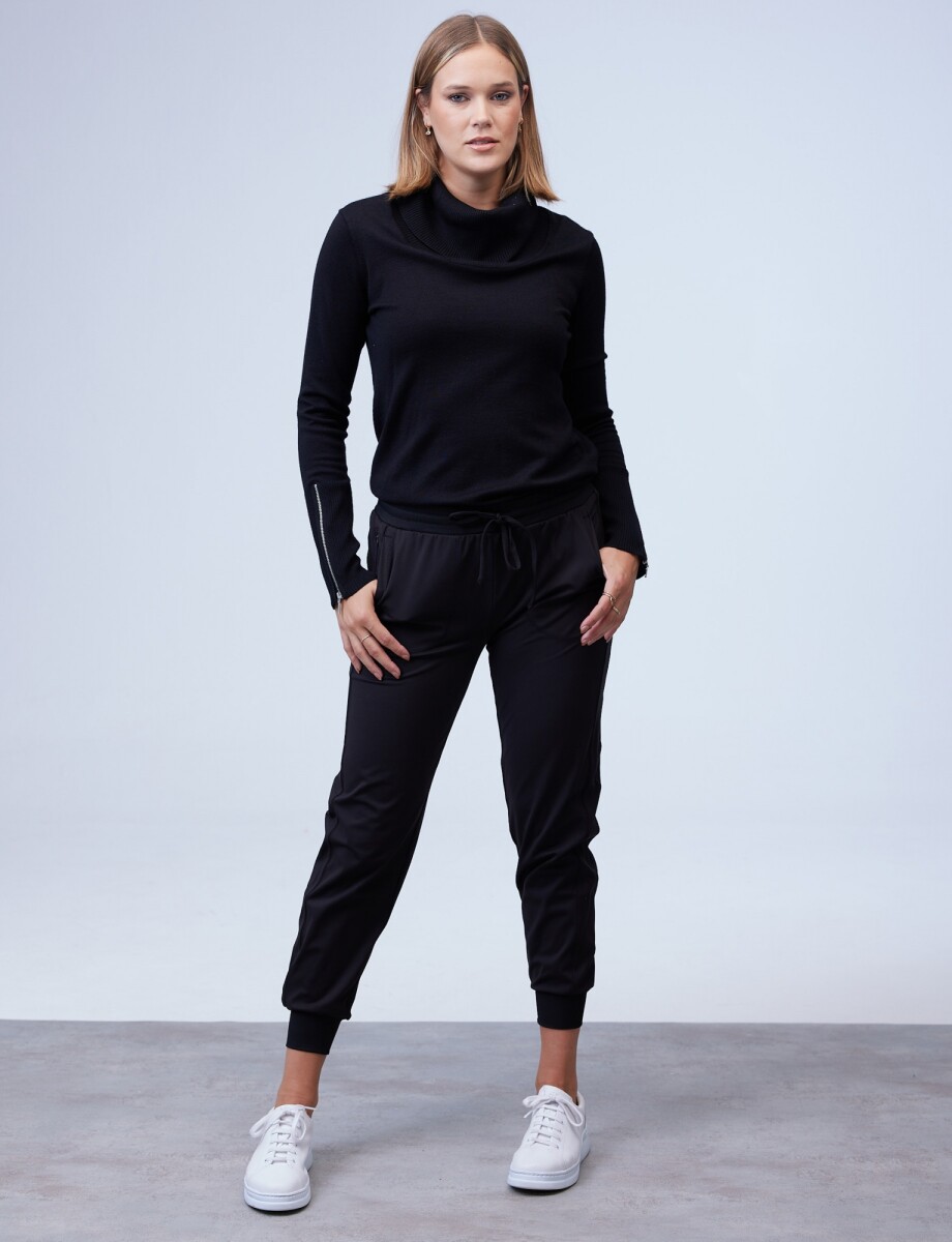 Pantalón Jogger - Negro 