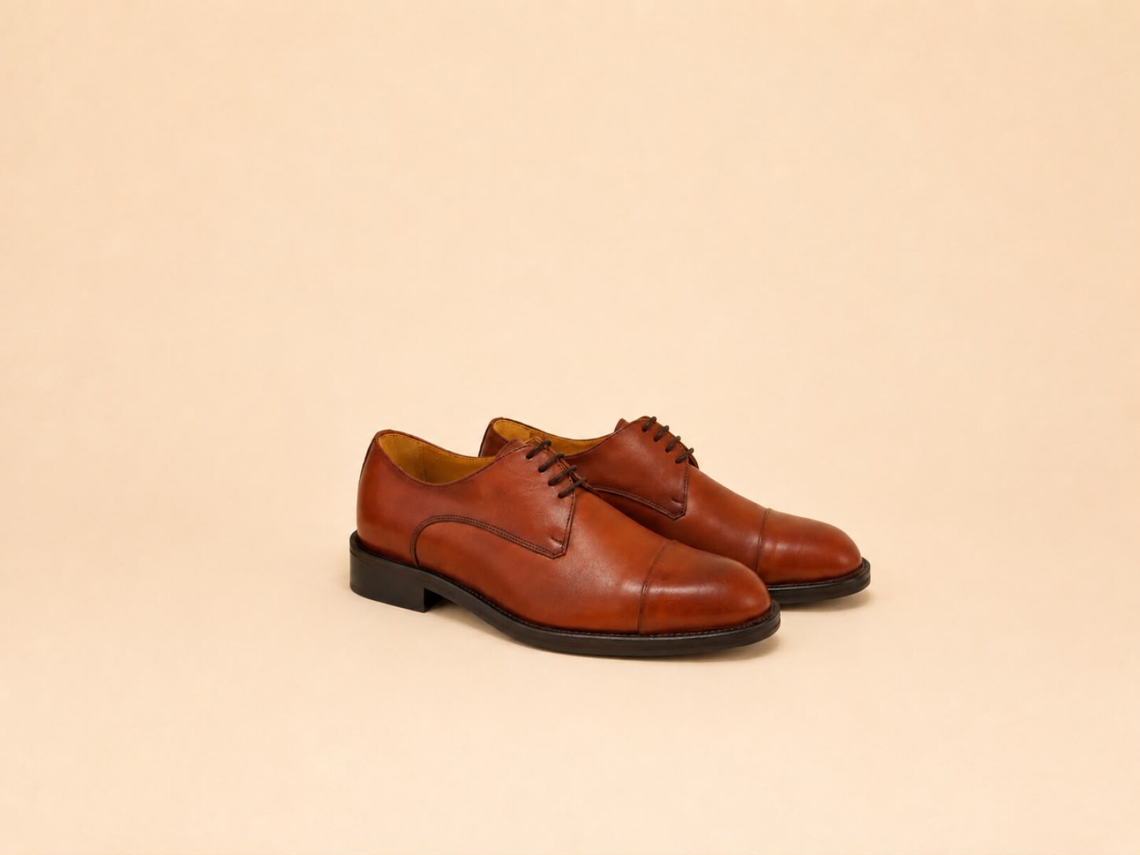 Zapato Vestir Premium - Cognac 