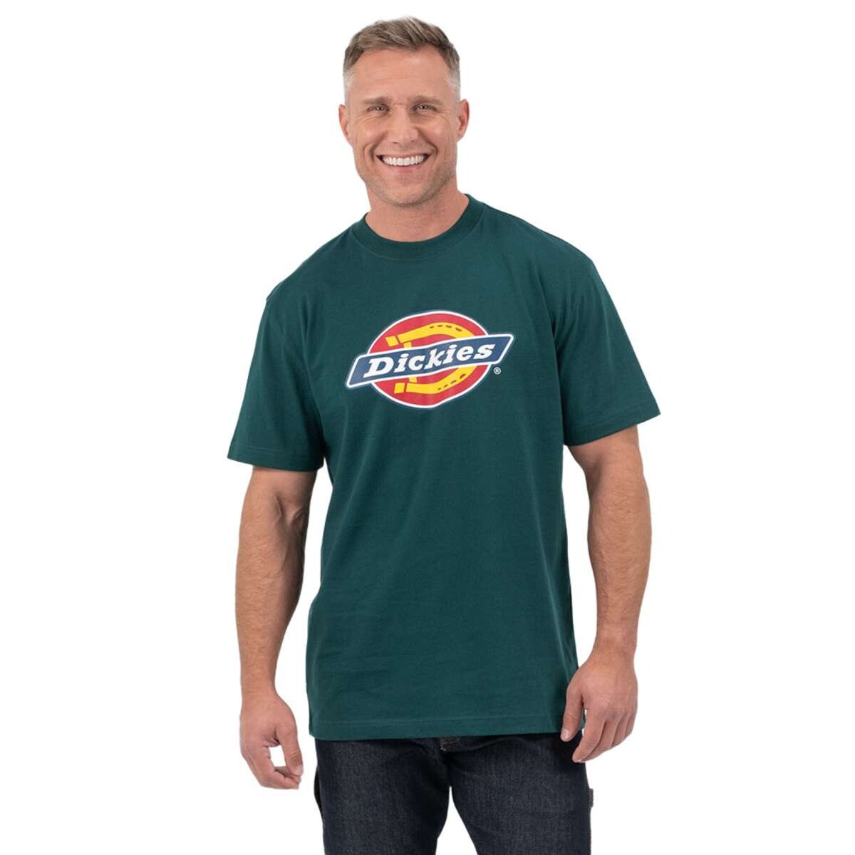 Remera Dickies Tri-Color Logo - Verde 