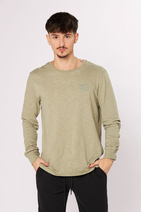 T-SHIRT M/L DAKA RUSTY Verde Claro