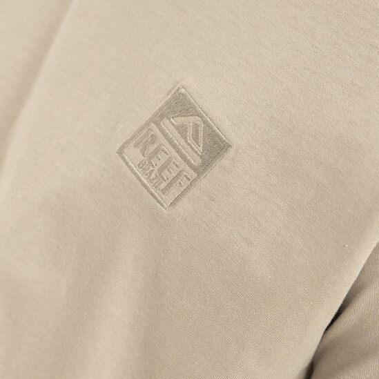 Remera Reef Classic Embroidered Beige