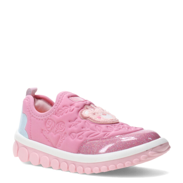 Championes Infantiles Bibi Roller 2.0 Emoticon Rosa