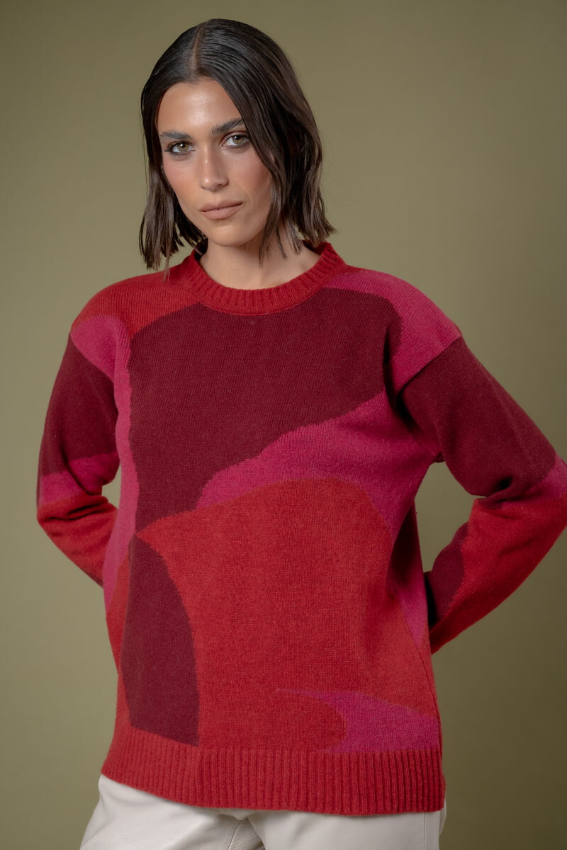 Buzo sierra Bordeaux combinado