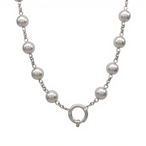 Cadena Bolitas-Plata 925-Sin Piedra-CD3150 sinpiedra
