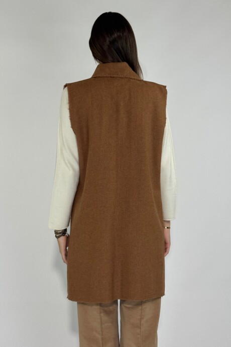 CHALECO MERINA Camel