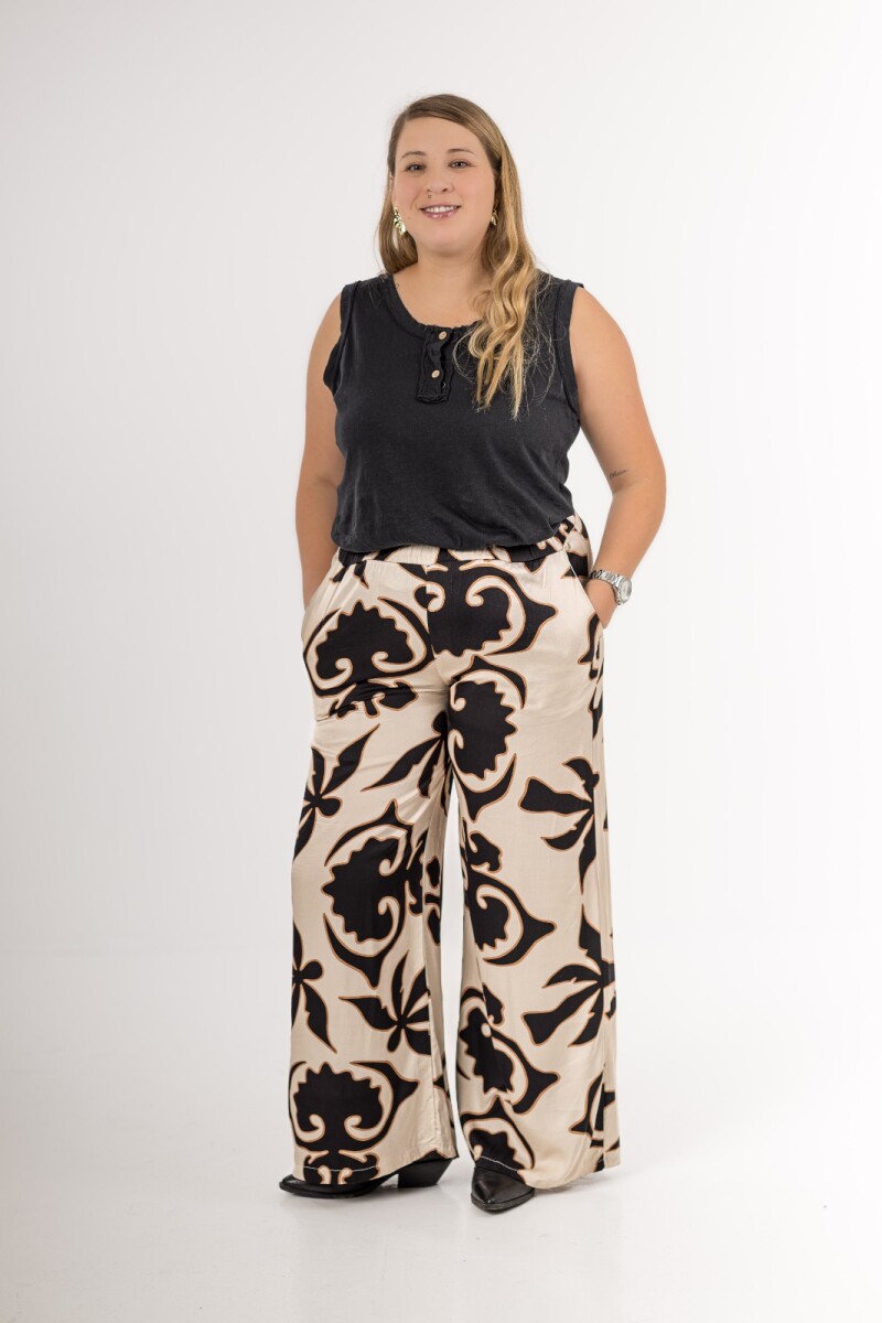Pantalón de seda 