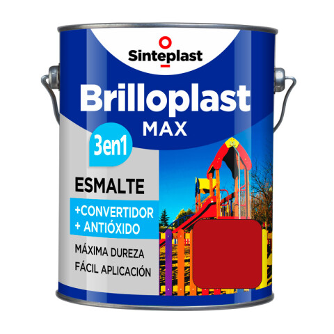 Brilloplast Max BRILLANTE - 3en1- Bermellón Claro