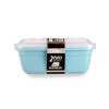 Set x 2 Potes Rectangulares plastico - 1,5 LTS - con Tapa Transparente - RA8980 Set x 2 Potes Rectangulares plastico - 1,5 LTS - con Tapa Transparente - RA8980