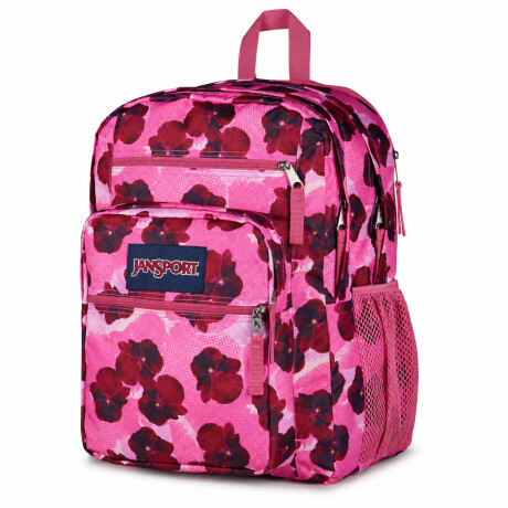 Mochila Escolar Laptop Jansport Big Student Original Urbana Digital Fuchsia Multi