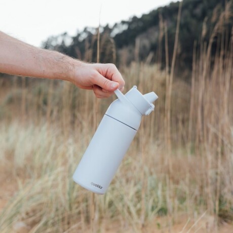 Botella Quokka doble pared 700ml gris