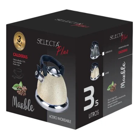 Caldera Selecta Acero Inoxidable Mango Flexible 3.5 L Beige Caldera Selecta Acero Inoxidable Mango Flexible 3.5 L Beige