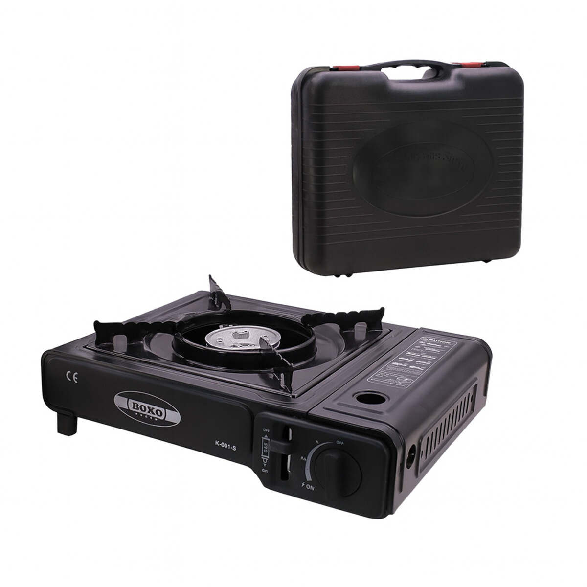 Anafe Cocina Portatil Parrilla Quemador A Gas Cocina Camping - Color Negro 