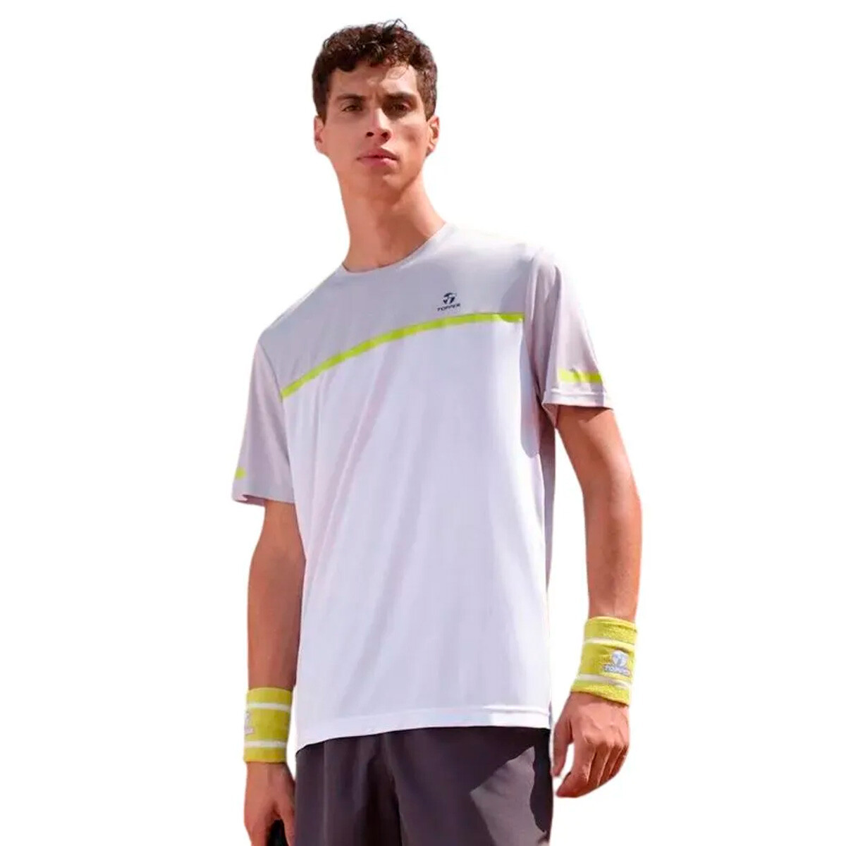 T-SHIRT MEN TNS BETTER azul pond - GRIS CLARO/NEGRO/NARANJA 