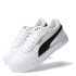 Championes de Mujer Puma Carina 2.0 Wns Blanco - Negro - Plateado