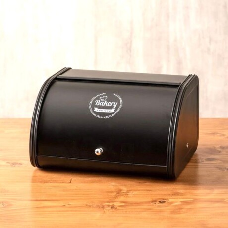 Panera Metálica Bakery Negra Largo 30cm x Ancho 26cm x Alto 17cm Panera Metálica Bakery Negra Largo 30cm x Ancho 26cm x Alto 17cm