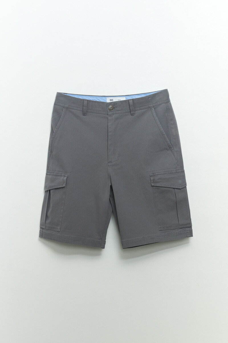 Bermuda cargo - Gris Medio 