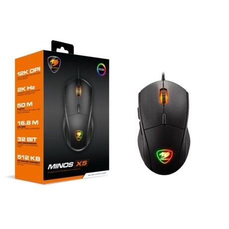 Mouse Cougar Minos X5 Black 001