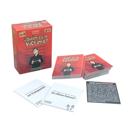 Juego Quien es la victima en caja Sc