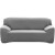 Cubre Sofa Elastico Elastizado Funda 4 Cuerpo Plaza Variante Color Gris Claro