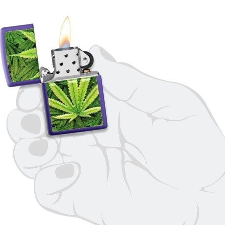 Encendedor Zippo Cannabis - 49790 Encendedor Zippo Cannabis - 49790