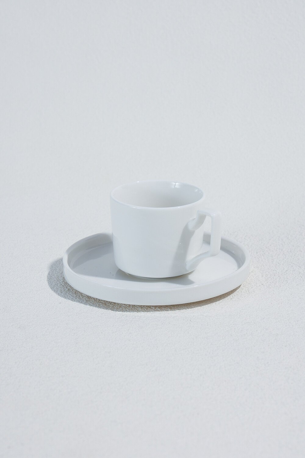 Taza Con Plato Color Unico