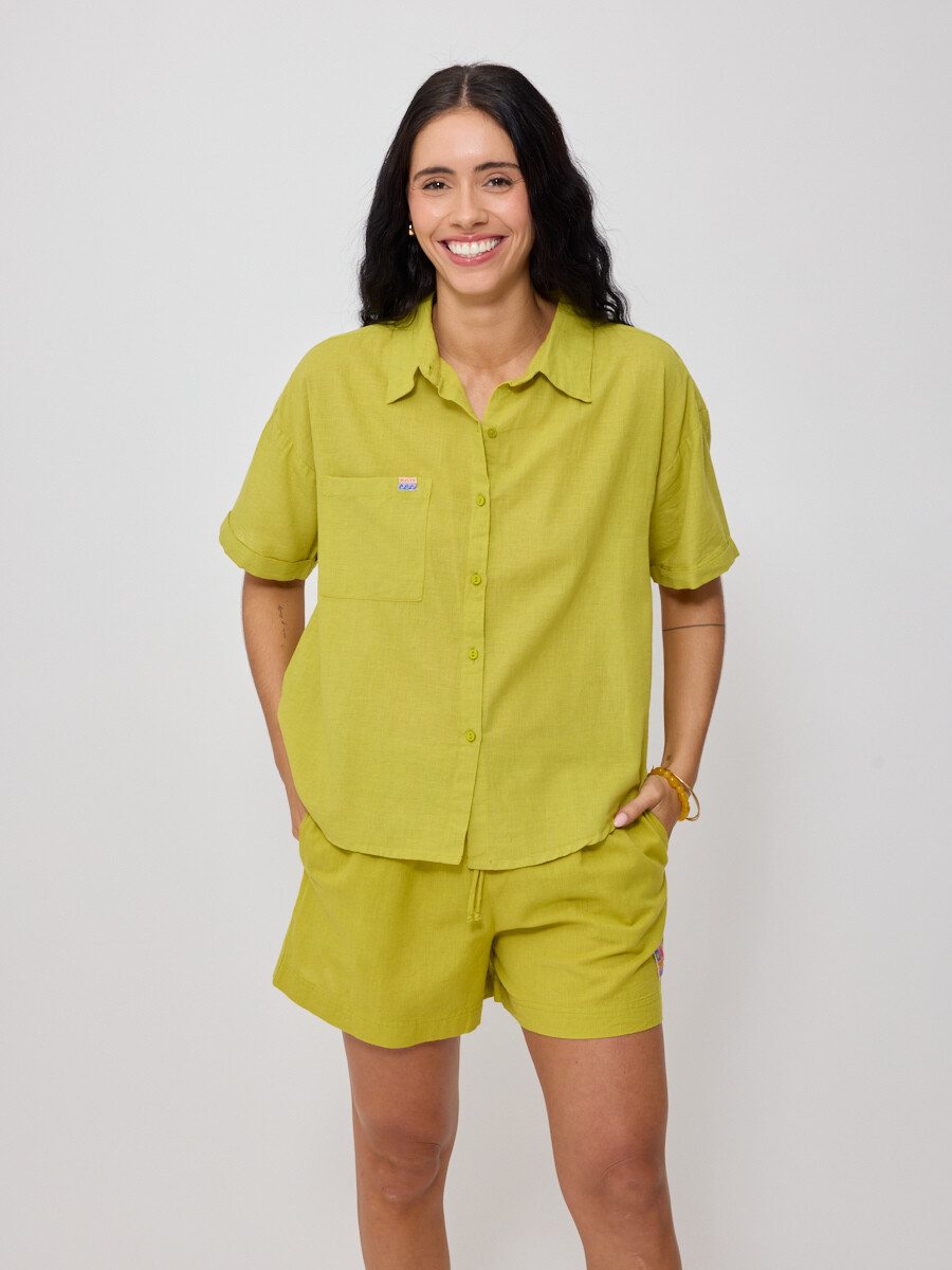 CAMISA SADUI RUSTY - Verde 