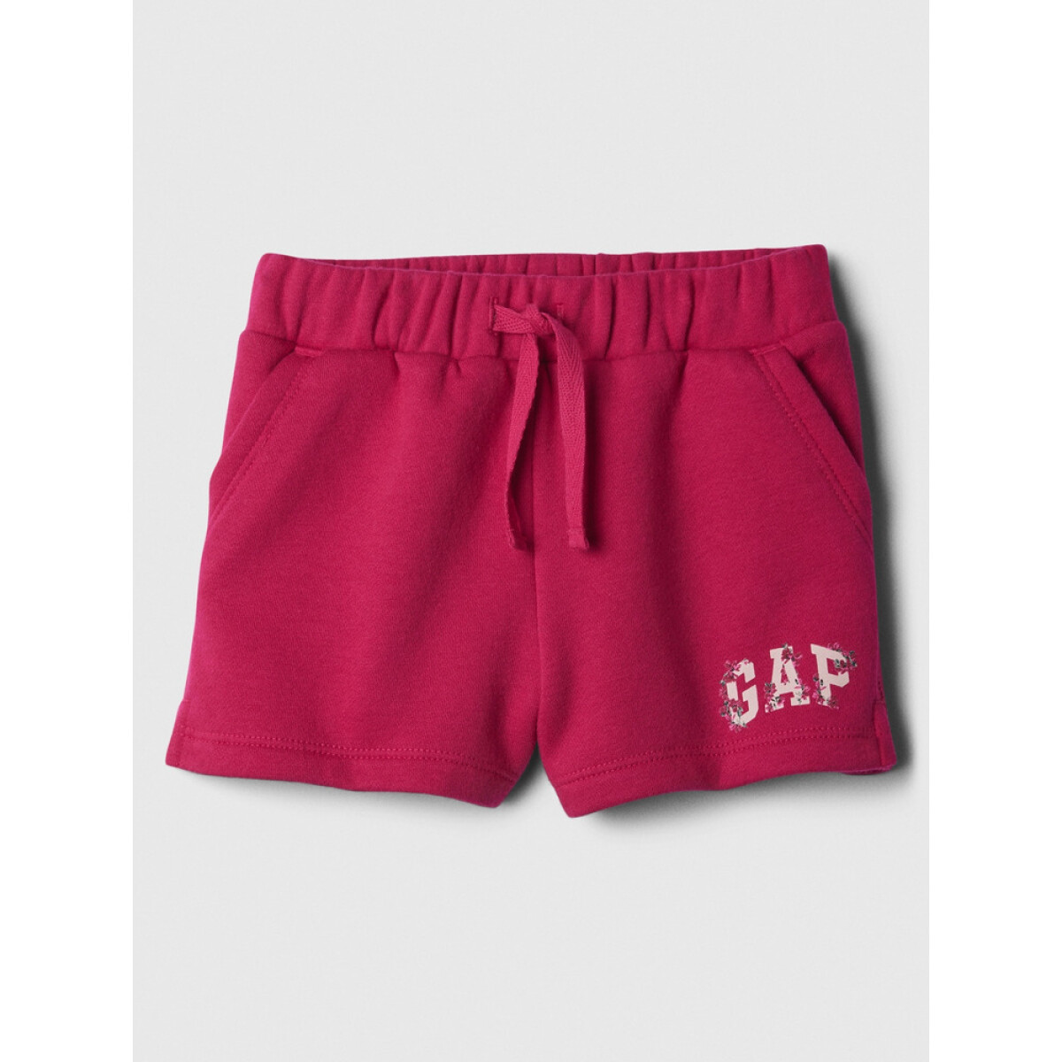 V-LOGO SHORT - BRIGHT BEET 