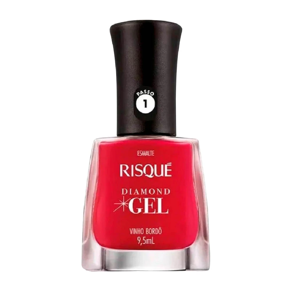 RISQUE ESMALTE UÑAS VINHO BORDO X 9,5 M