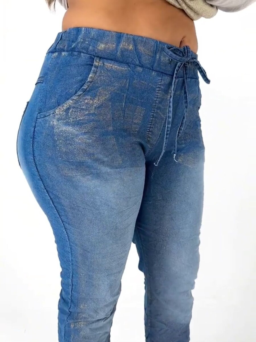 Pantalones Con Brillo