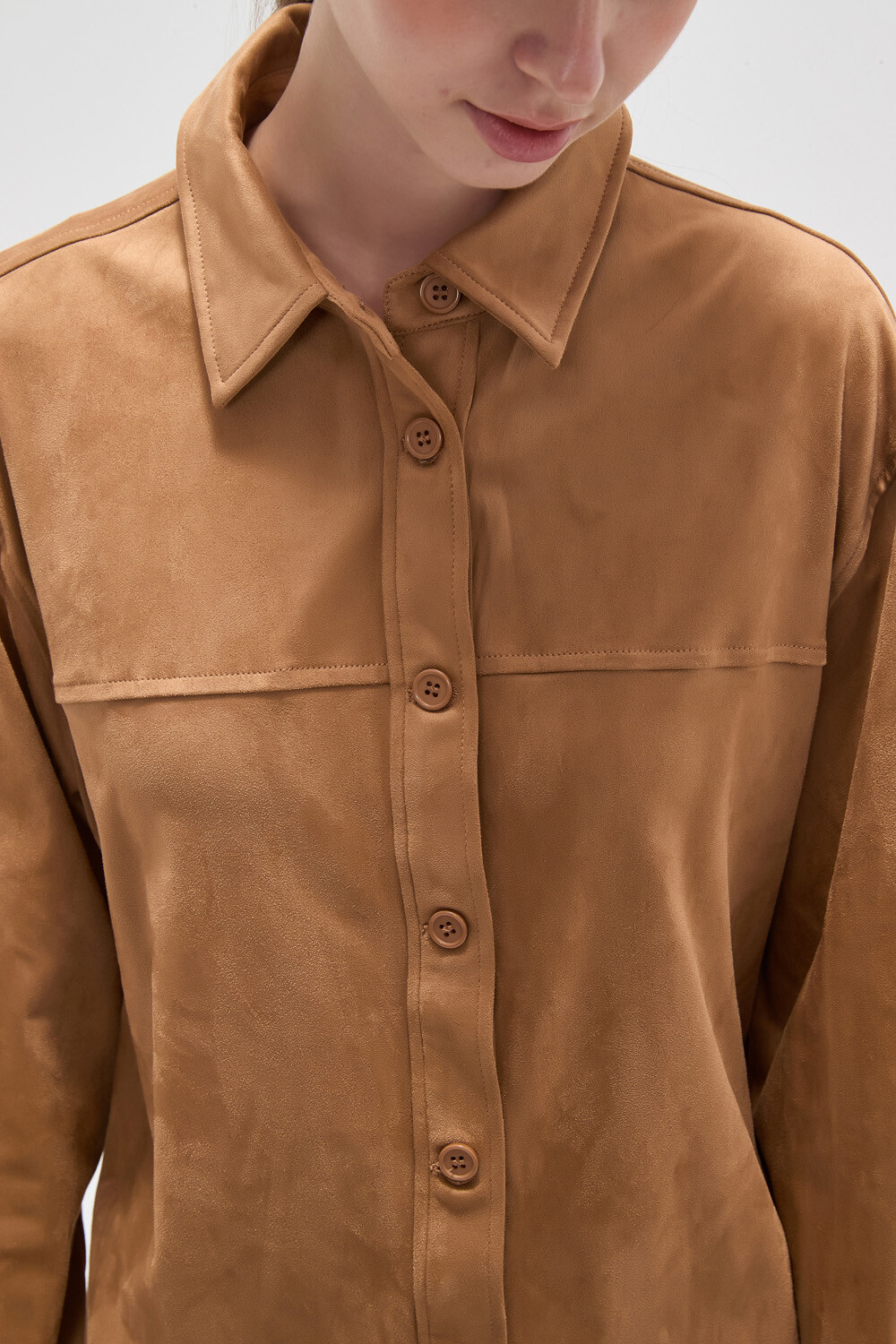 Chaqueta Tanasia Beige Oscuro
