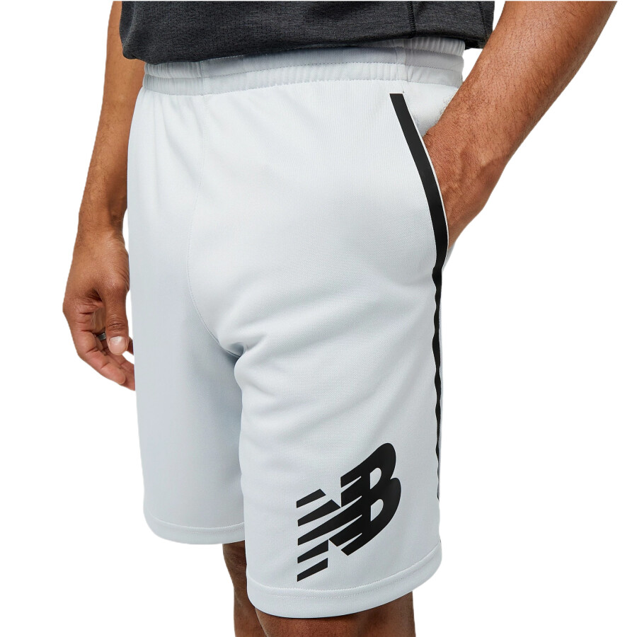 Short de Hombre New Balance Tenacity Training Gris