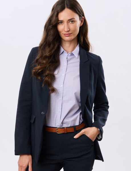 BLAZER LISO Marino