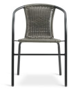 Silla apilable GRENAA negro Silla apilable GRENAA negro