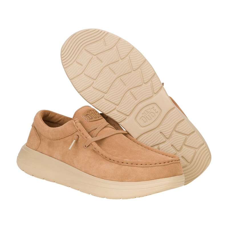 Wally COMF Suede - Hombre Tobacco Brown/irish Cream