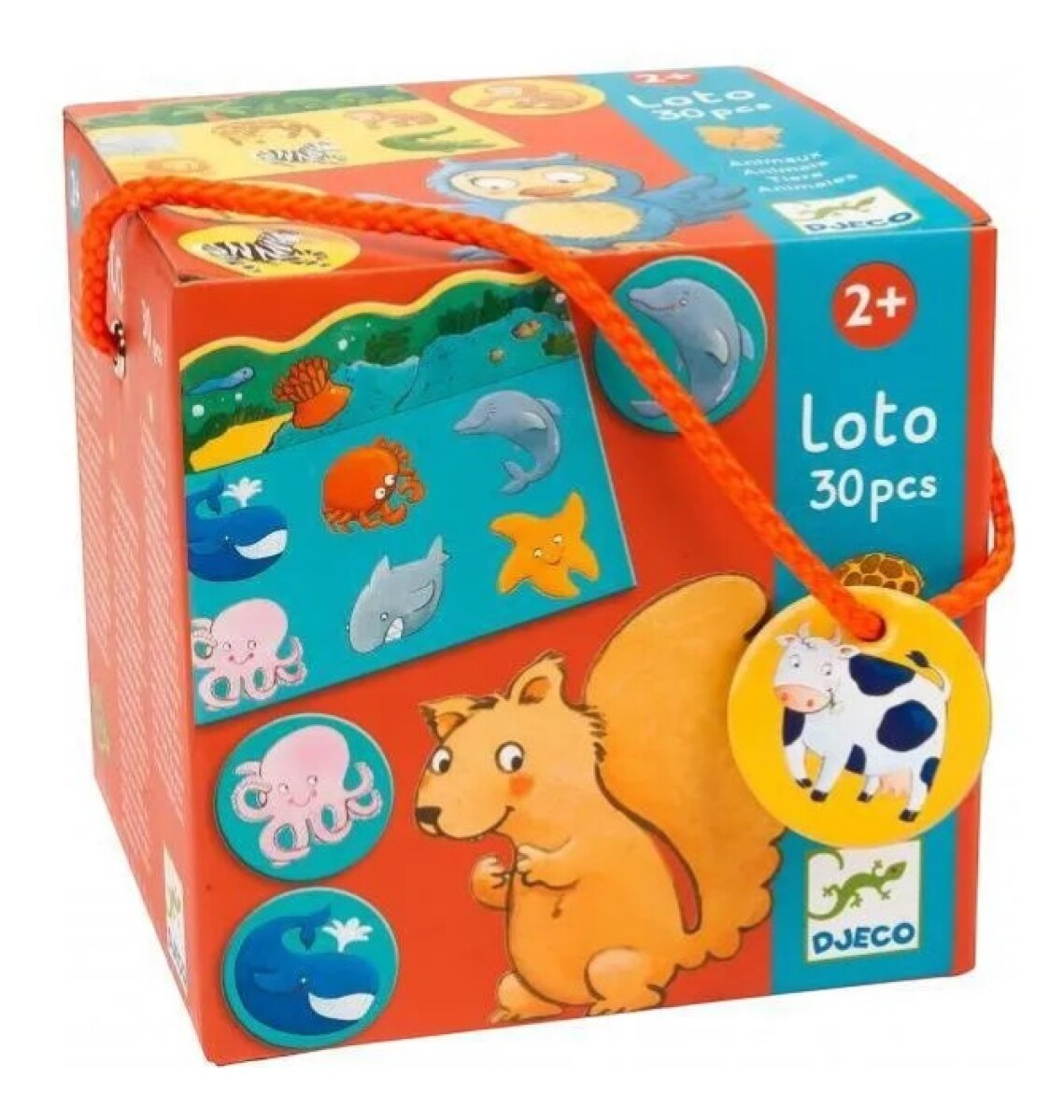 Juego de Mesa Lotería Animales Djeco 