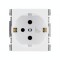 TOMA SCHUKO 16A250V ATENEA Módulo Schuko 2P+T 16A Ateneo Blanco