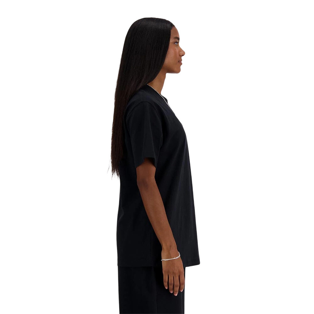 Polo New Balance Athletics Jersey Mujer Black