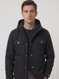 CAMPERA GABARDINA NEGRO