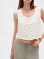 Musculosa Yindel Crudo / Natural
