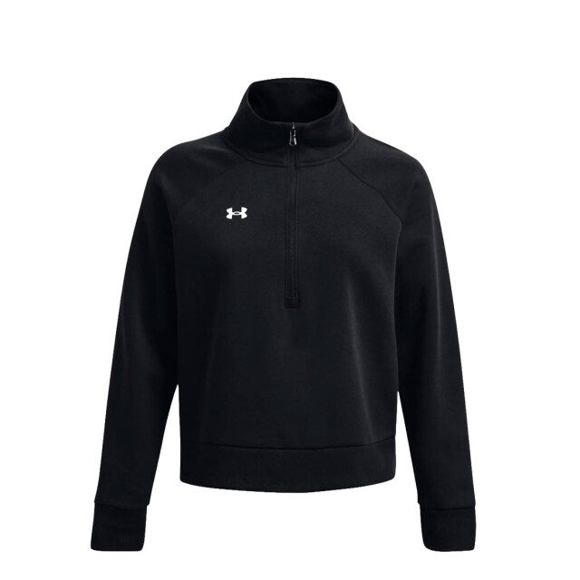 Buzo de Mujer UNDER ARMOUR Rival Fleece Hz Zip Negro