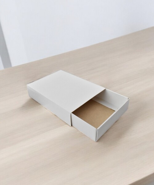 Caja eco 13 tipo caja fosforo 10x14x3 cm. BLANCO