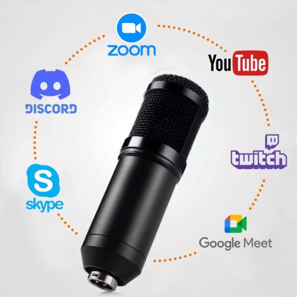 Microfono Condensador Kit Grabación Brazo Articulado Youtuber Gamer Pro Usb Imback Color Negro Microfono Condensador Kit Grabación Brazo Articulado Youtuber Gamer Pro Usb Imback Color Negro