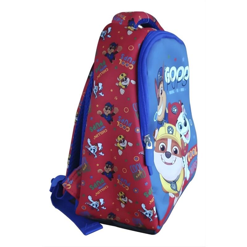 Mochila Nickelodeon Paw Patrol De Neopreno Infantil 27x21x12Cm Uso Preescolar Y Diario Mochila Nickelodeon Paw Patrol De Neopreno Infantil 27x21x12Cm Uso Preescolar Y Diario