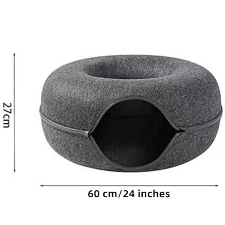 Cama - Cucha Dona Para Gato Mediano Cama - Cucha Dona Para Gato Mediano